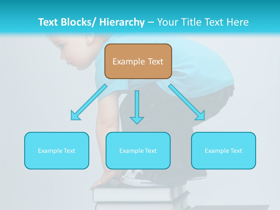 Tower Stack Kid PowerPoint Template