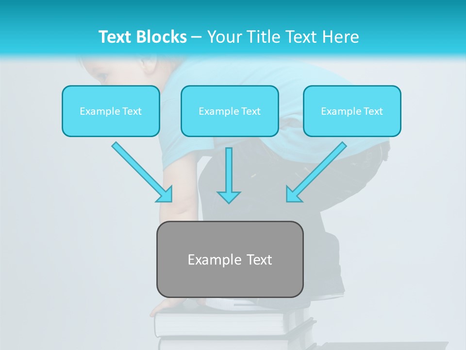 Tower Stack Kid PowerPoint Template