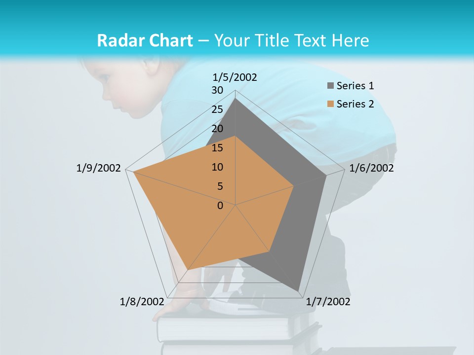 Tower Stack Kid PowerPoint Template