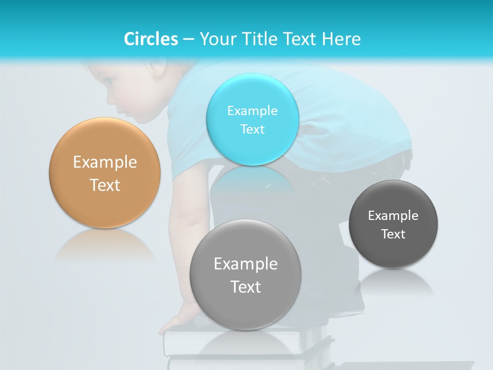 Tower Stack Kid PowerPoint Template