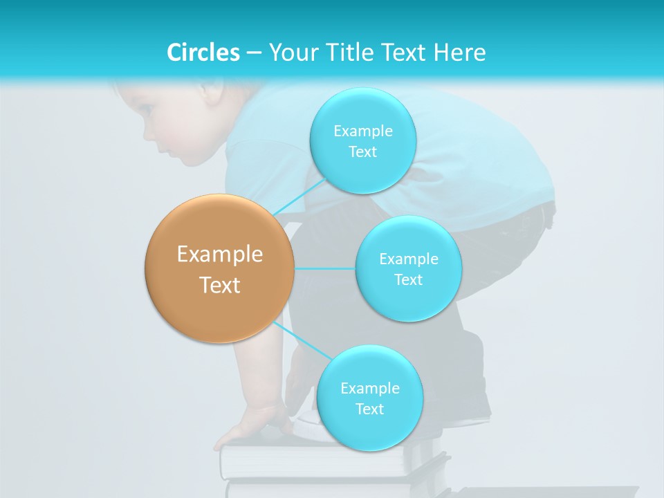 Tower Stack Kid PowerPoint Template