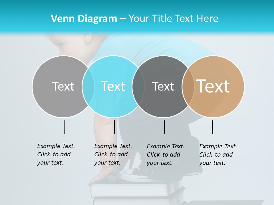 Tower Stack Kid PowerPoint Template