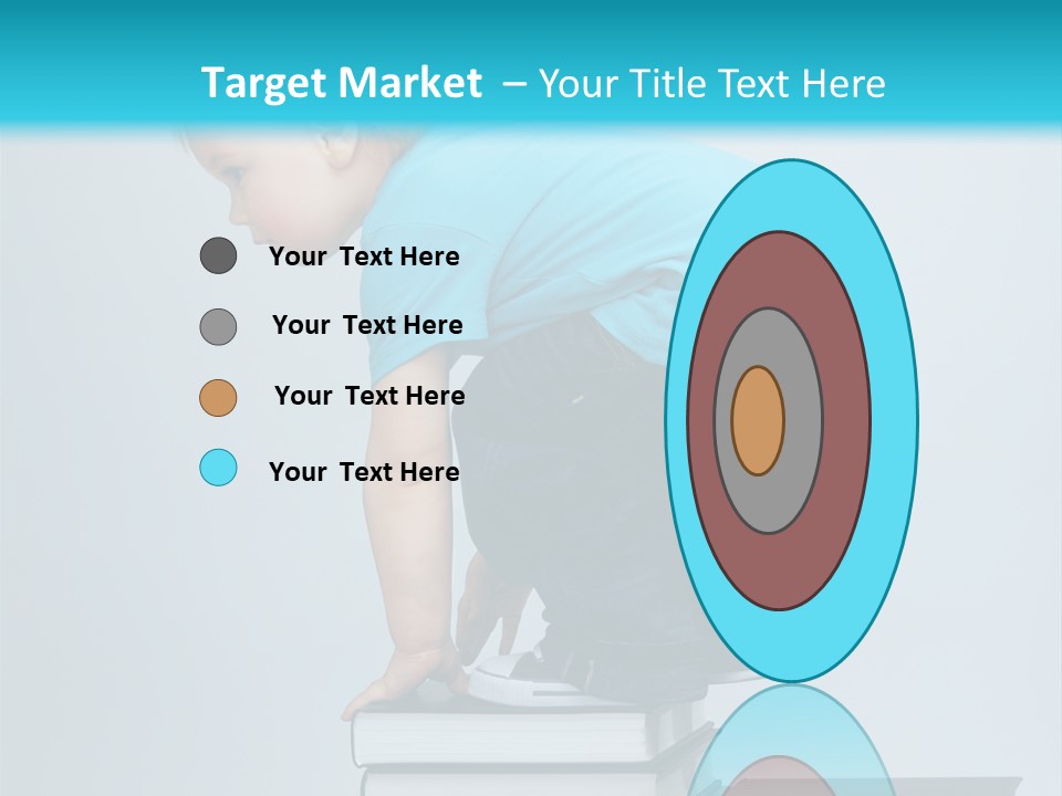 Tower Stack Kid PowerPoint Template