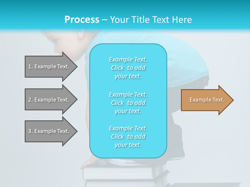 Tower Stack Kid PowerPoint Template