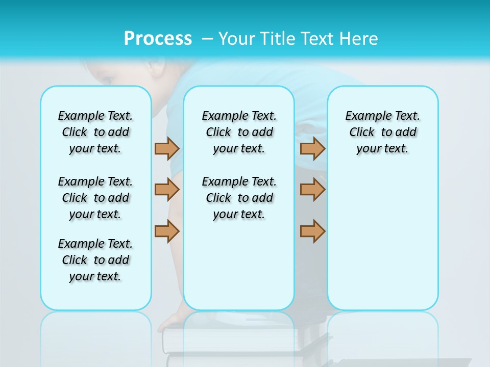 Tower Stack Kid PowerPoint Template