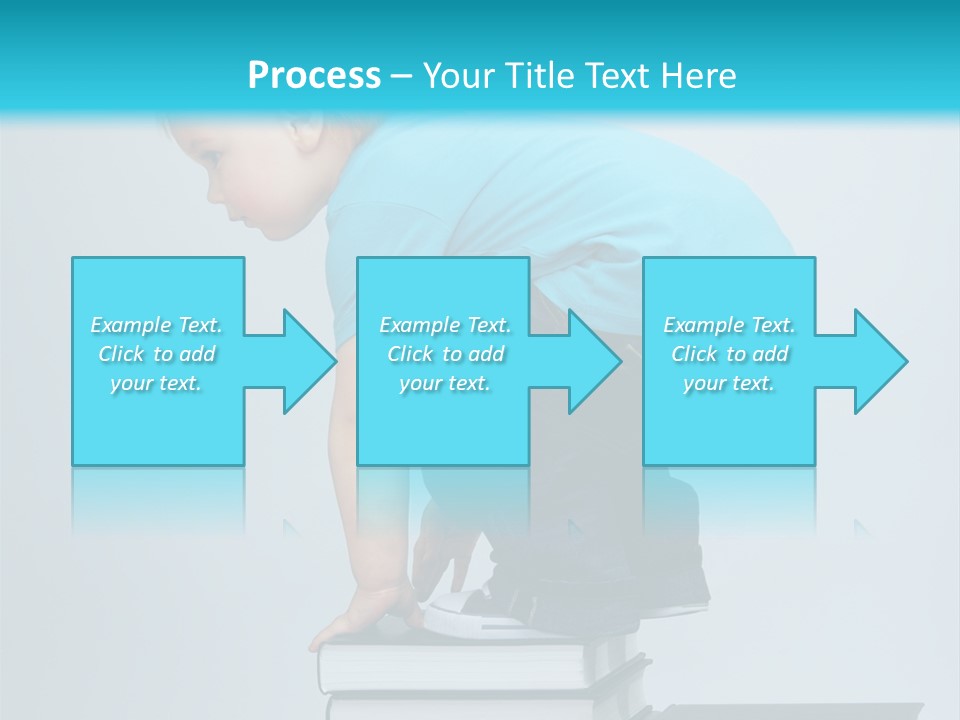Tower Stack Kid PowerPoint Template
