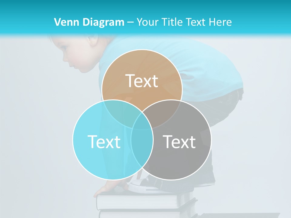 Tower Stack Kid PowerPoint Template