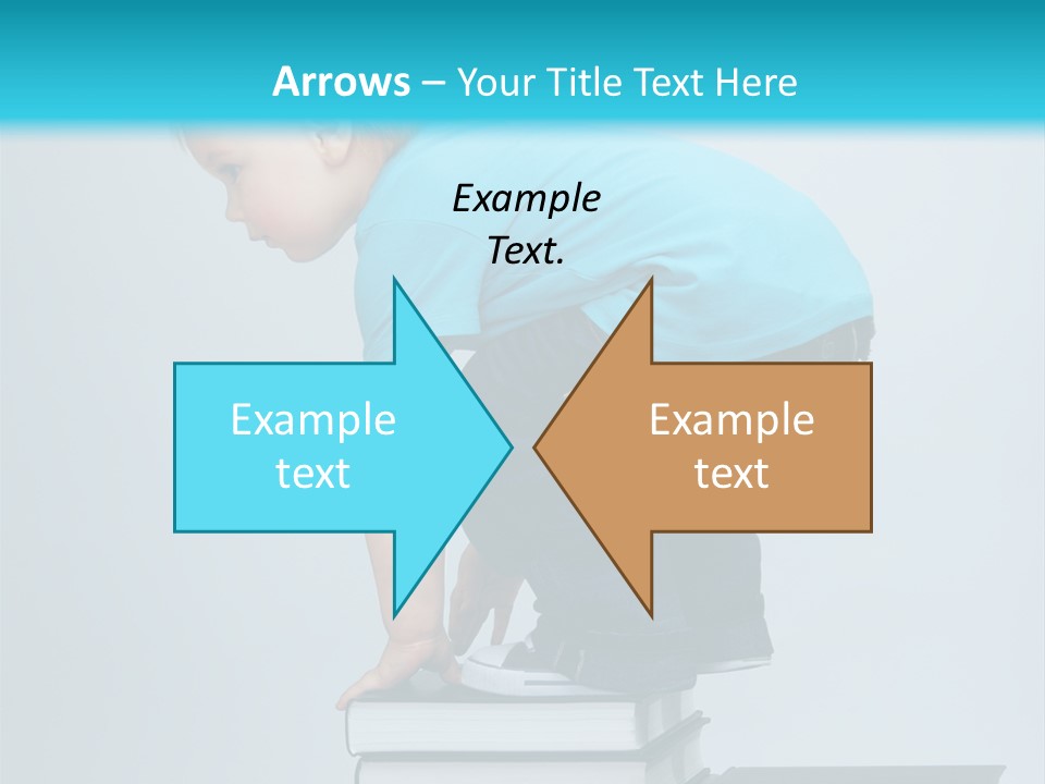 Tower Stack Kid PowerPoint Template