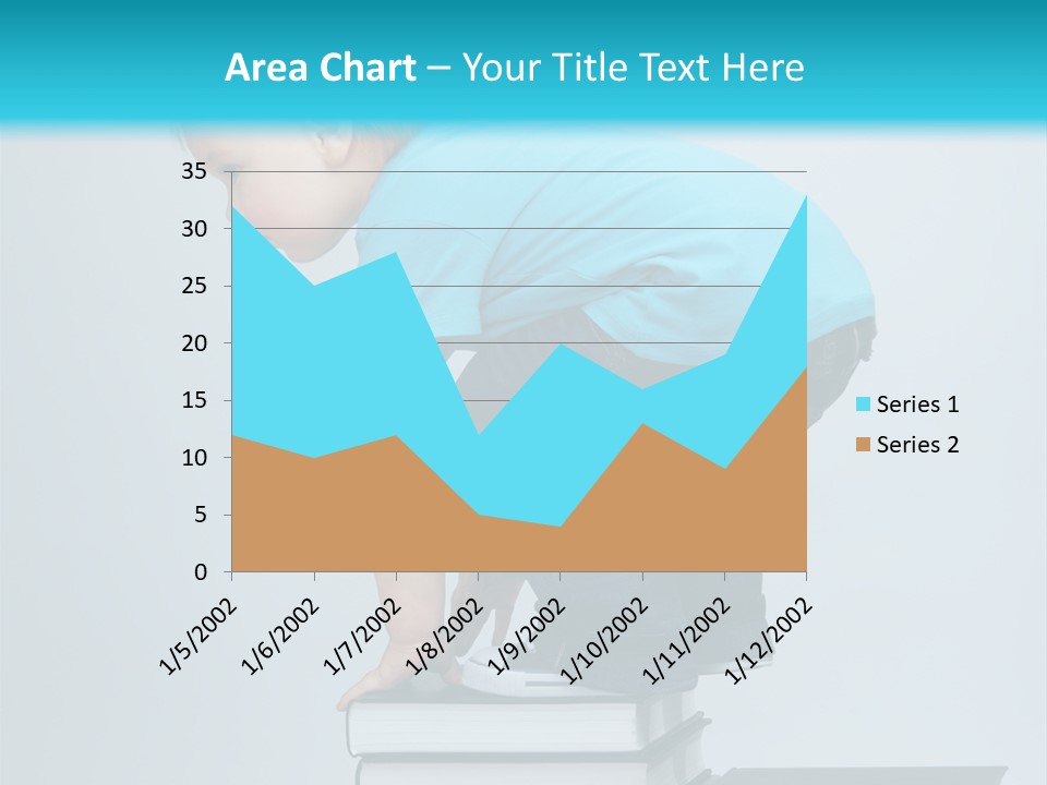 Tower Stack Kid PowerPoint Template