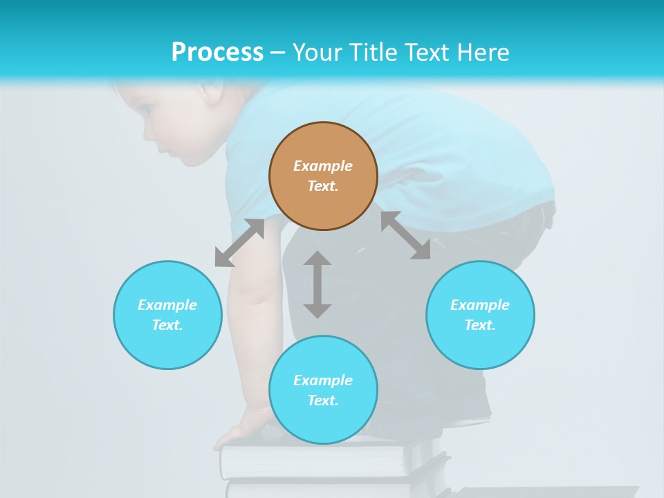 Tower Stack Kid PowerPoint Template