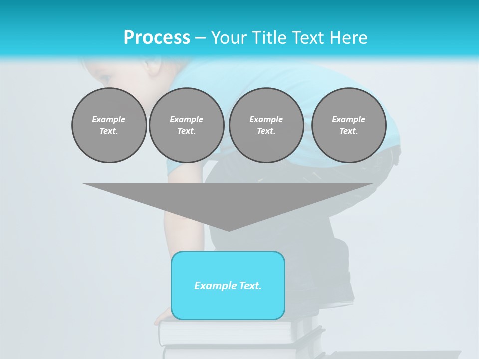 Tower Stack Kid PowerPoint Template