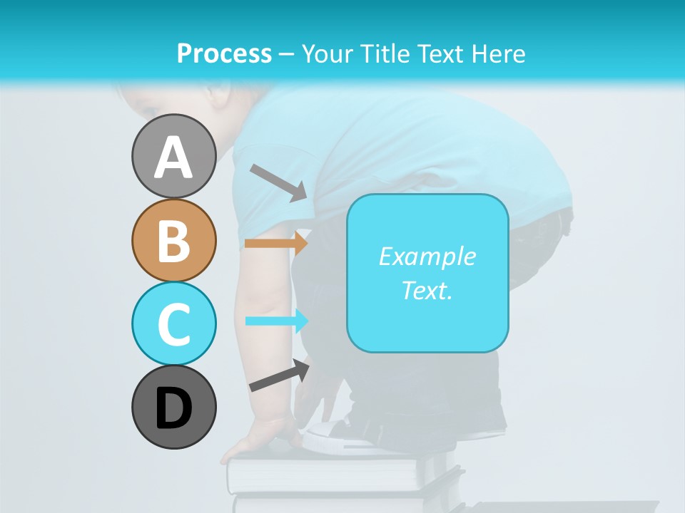 Tower Stack Kid PowerPoint Template