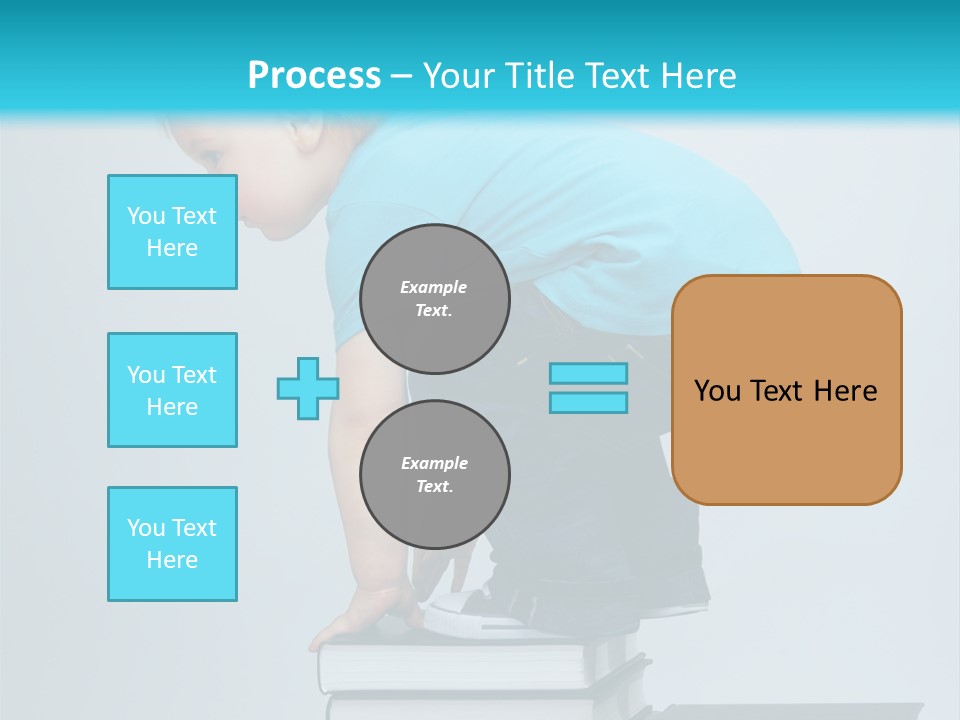 Tower Stack Kid PowerPoint Template