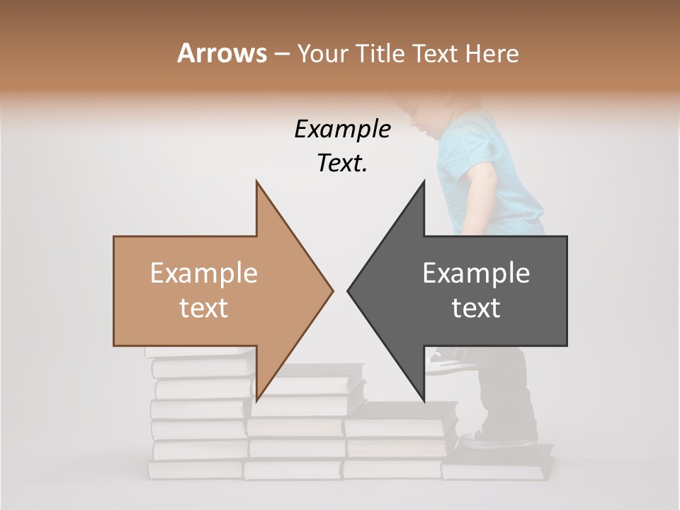 Young Book Homework PowerPoint Template