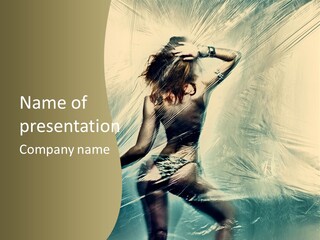 Music Person Clubbing PowerPoint Template