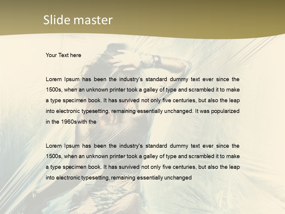 Music Person Clubbing PowerPoint Template