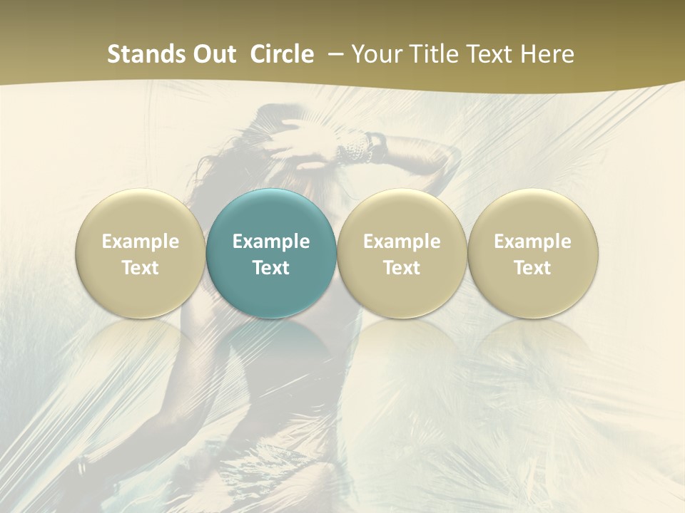 Music Person Clubbing PowerPoint Template