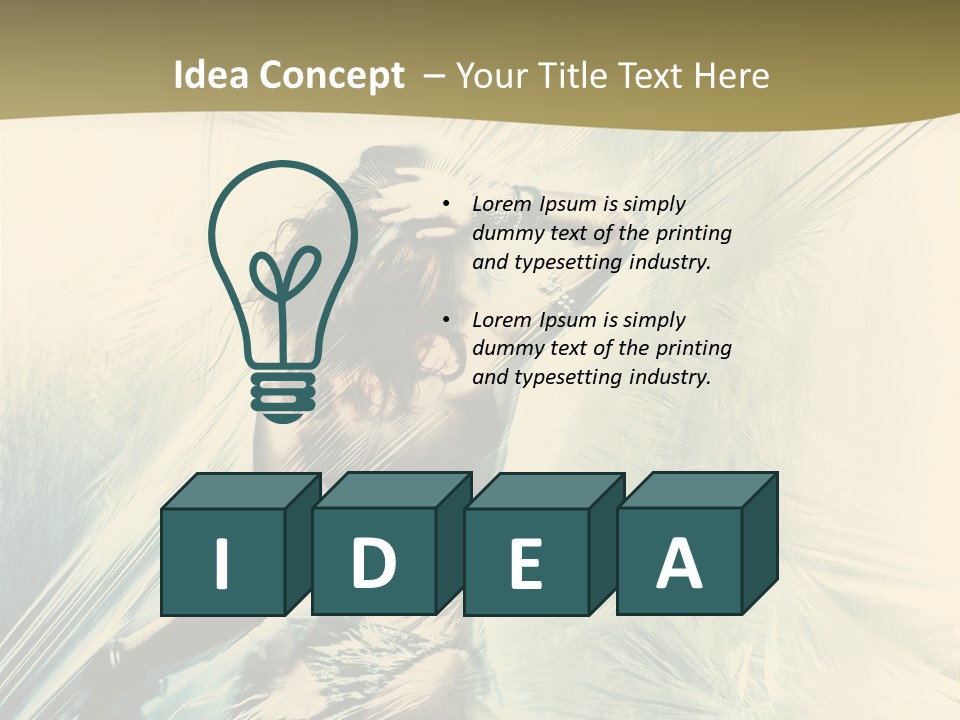 Music Person Clubbing PowerPoint Template