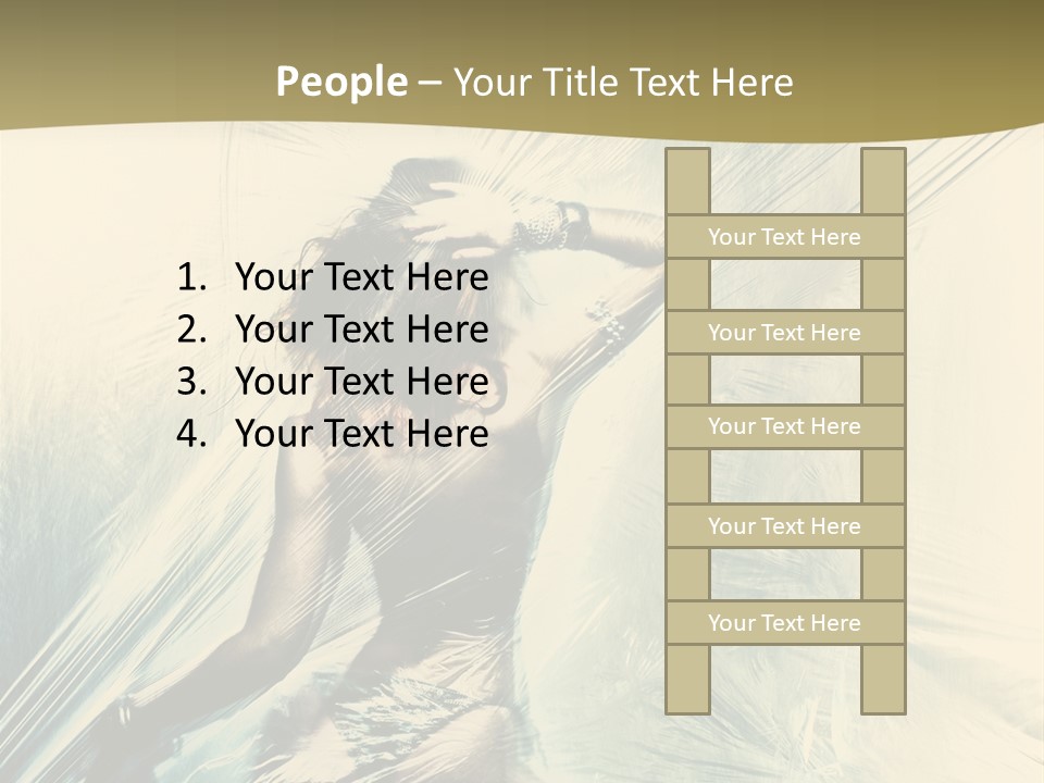 Music Person Clubbing PowerPoint Template
