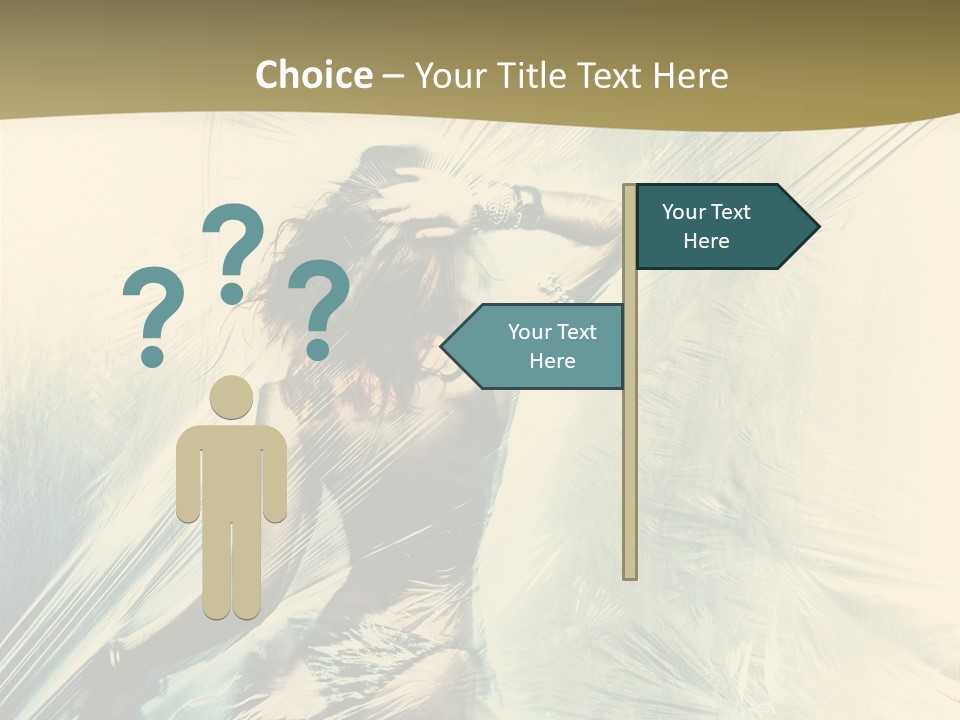 Music Person Clubbing PowerPoint Template