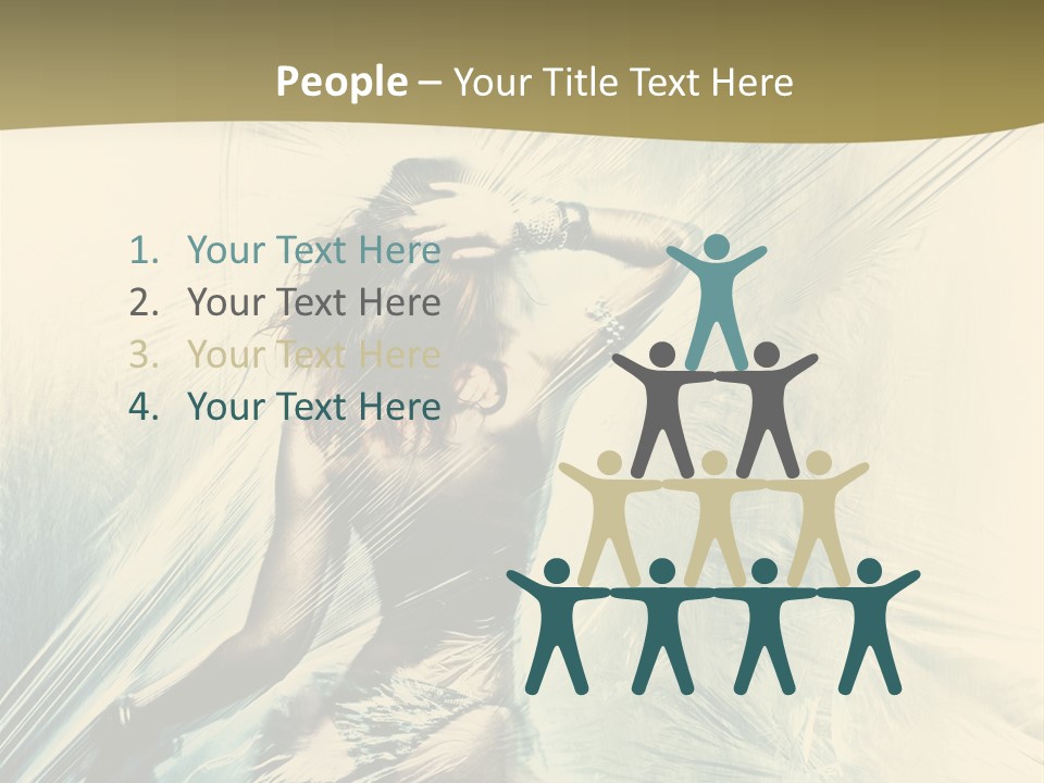 Music Person Clubbing PowerPoint Template