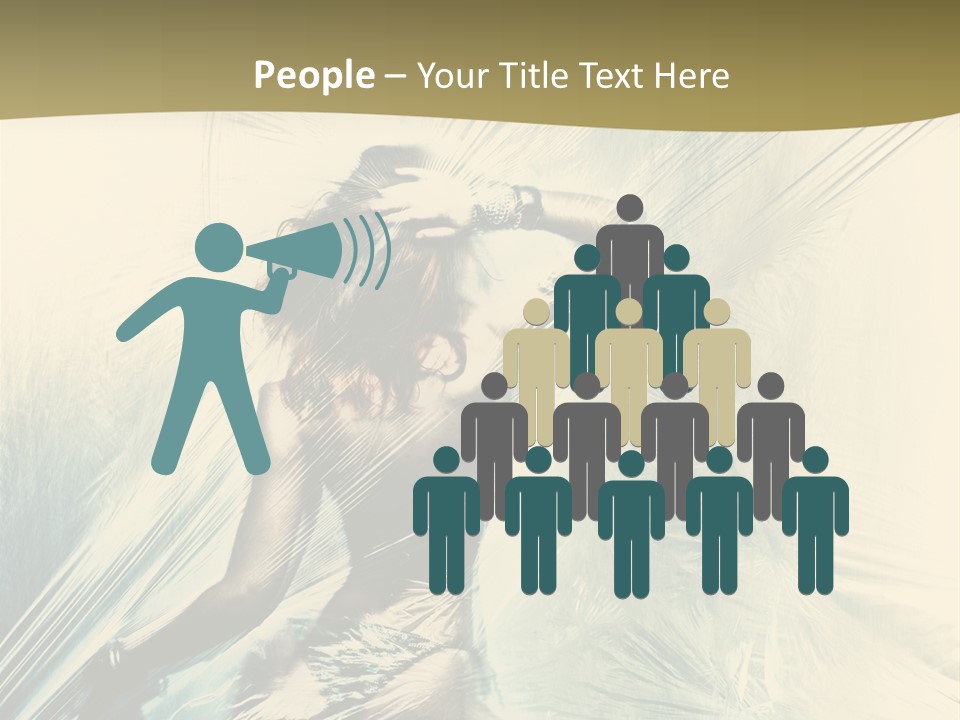 Music Person Clubbing PowerPoint Template