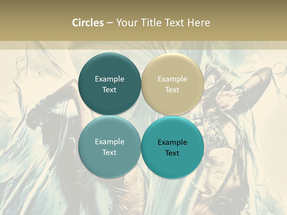 Bikini Disco Body PowerPoint Template