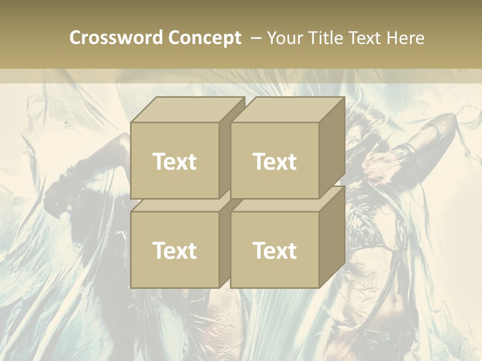 Bikini Disco Body PowerPoint Template