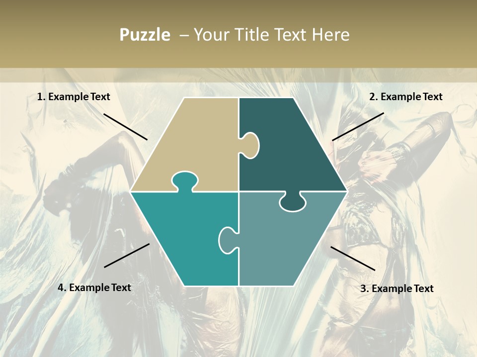 Bikini Disco Body PowerPoint Template