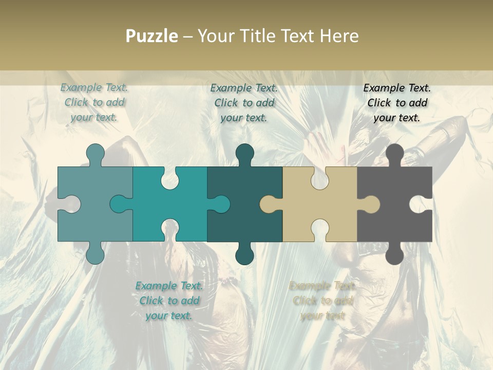 Bikini Disco Body PowerPoint Template