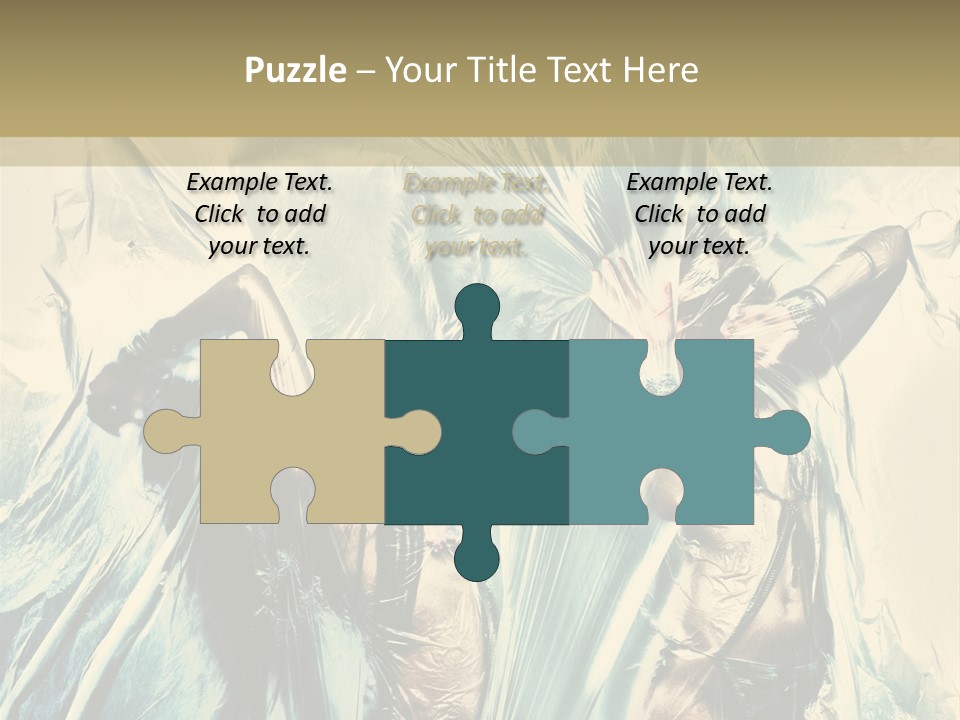 Bikini Disco Body PowerPoint Template