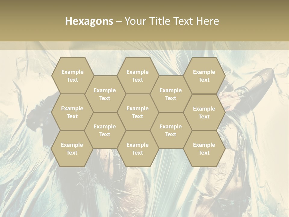 Bikini Disco Body PowerPoint Template