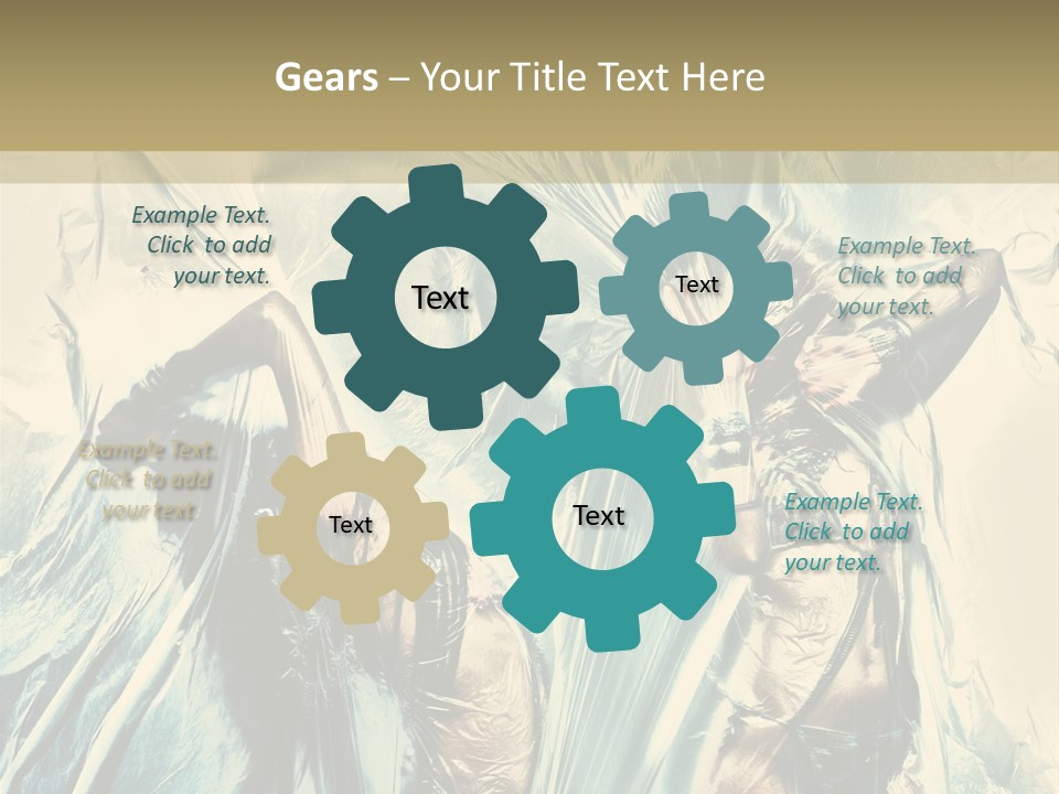 Bikini Disco Body PowerPoint Template