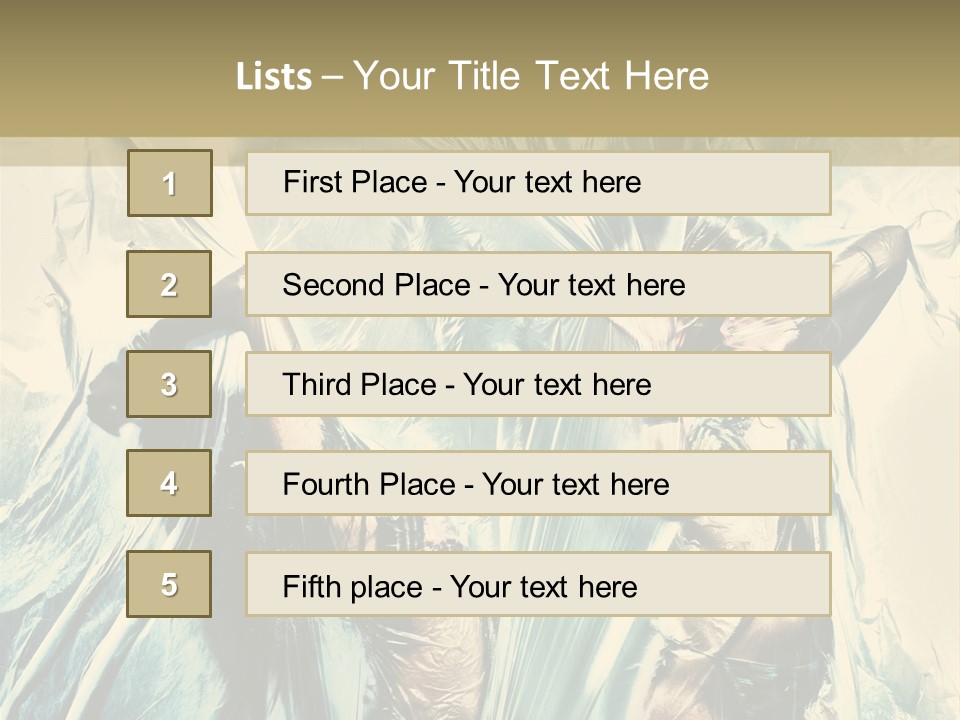 Bikini Disco Body PowerPoint Template