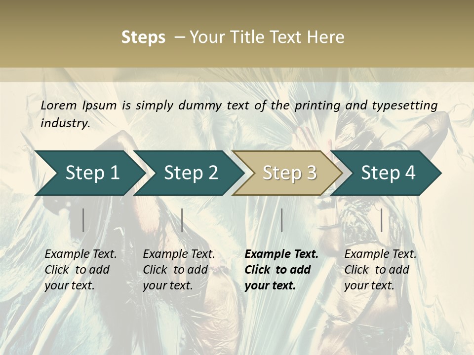 Bikini Disco Body PowerPoint Template