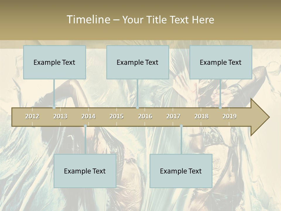 Bikini Disco Body PowerPoint Template