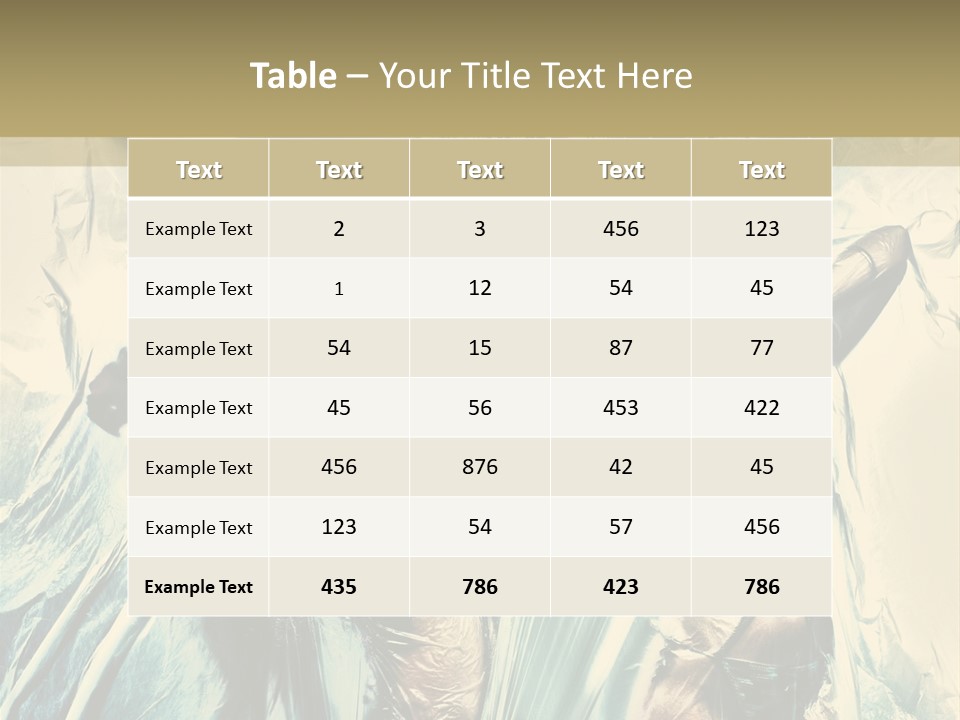 Bikini Disco Body PowerPoint Template