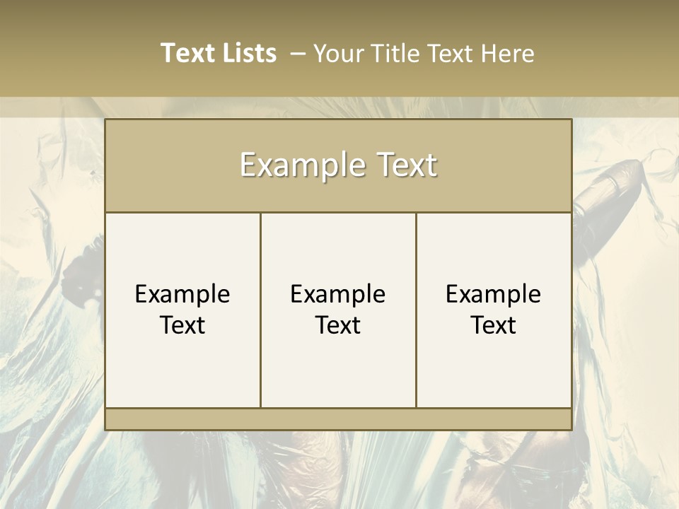 Bikini Disco Body PowerPoint Template
