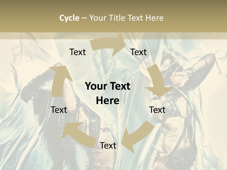 Bikini Disco Body PowerPoint Template