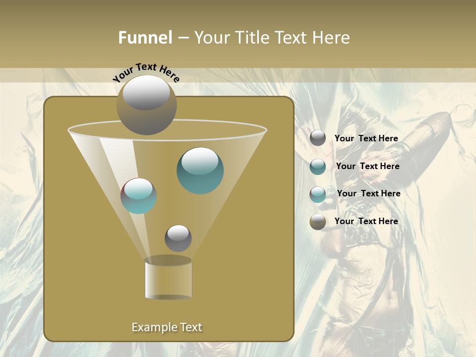 Bikini Disco Body PowerPoint Template