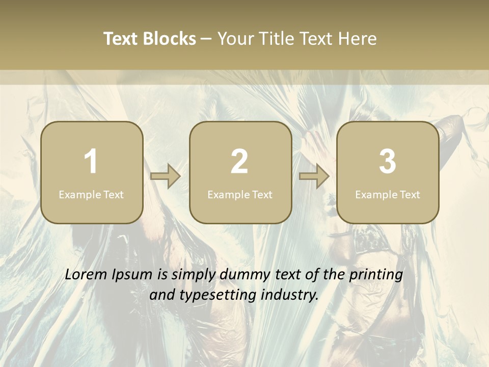 Bikini Disco Body PowerPoint Template