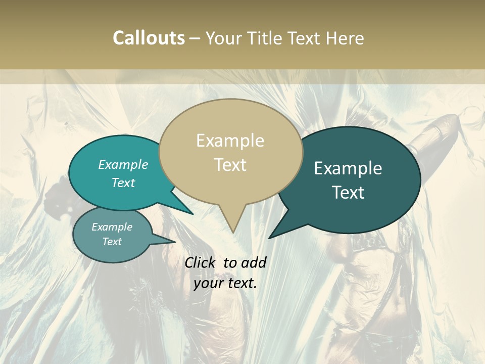 Bikini Disco Body PowerPoint Template