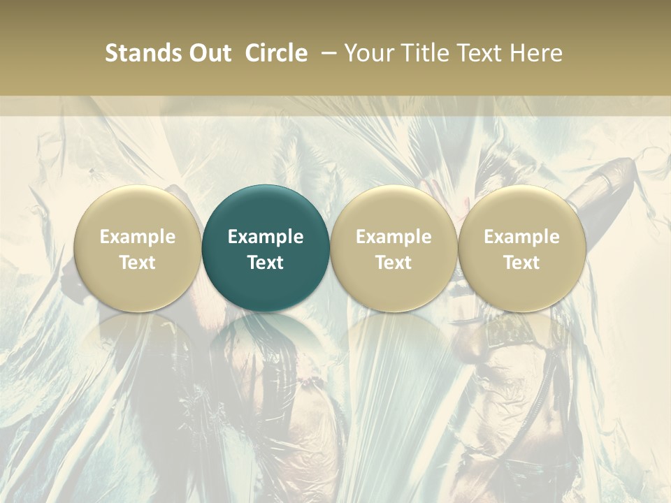 Bikini Disco Body PowerPoint Template