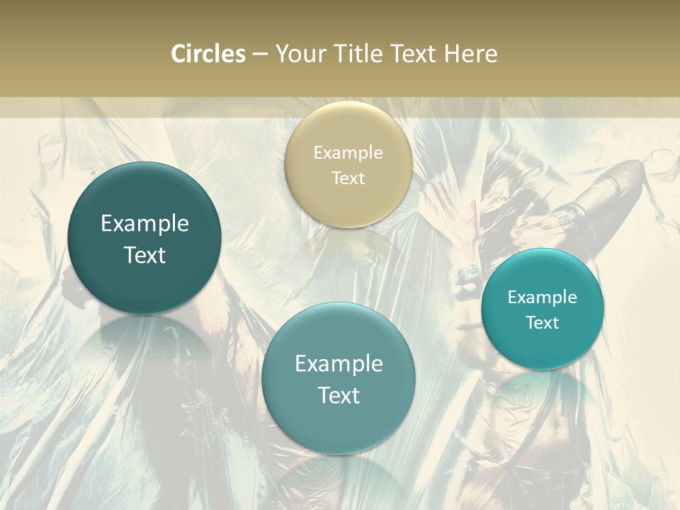 Bikini Disco Body PowerPoint Template
