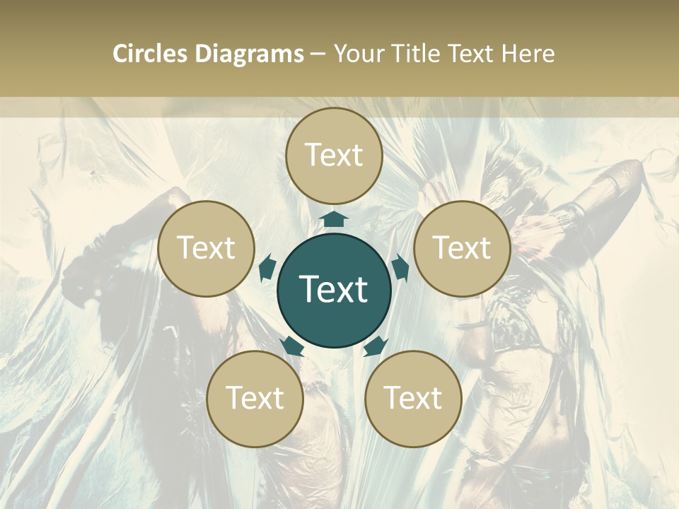 Bikini Disco Body PowerPoint Template