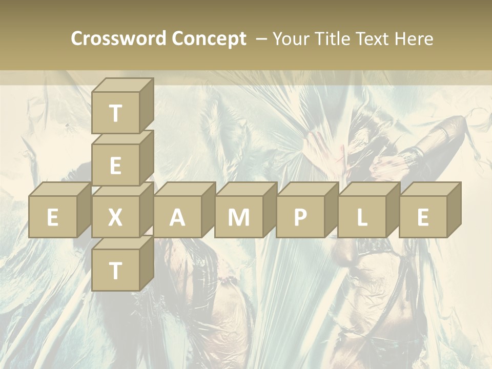 Bikini Disco Body PowerPoint Template