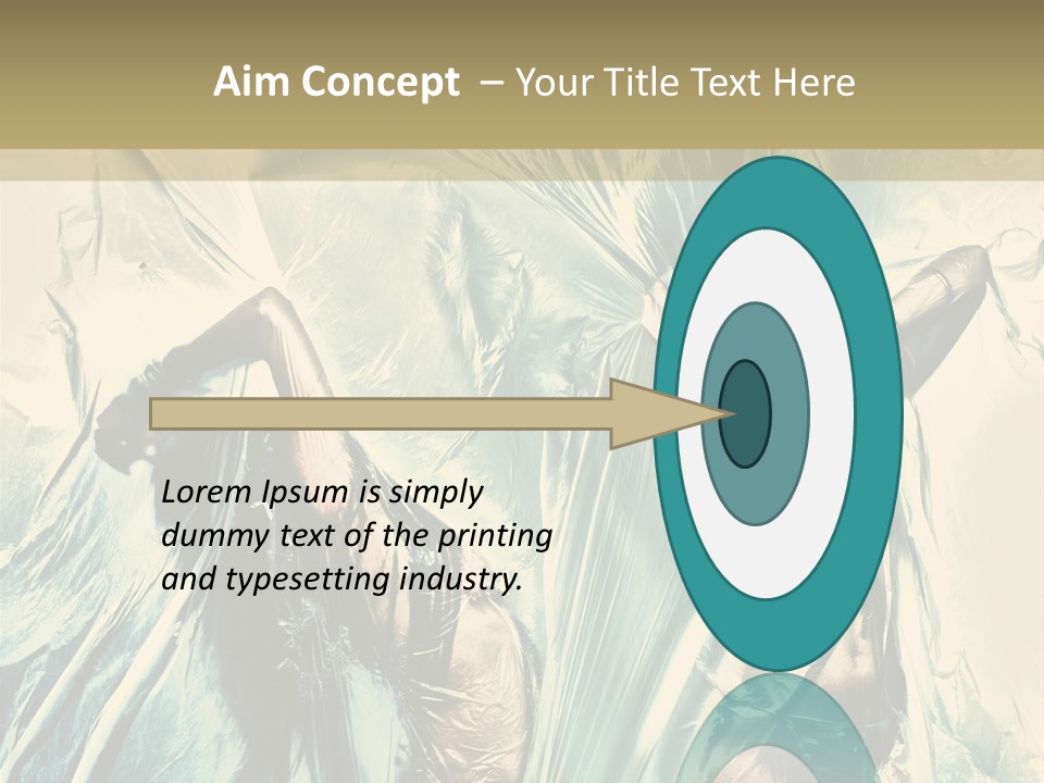 Bikini Disco Body PowerPoint Template