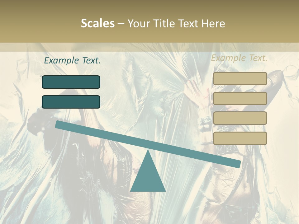 Bikini Disco Body PowerPoint Template