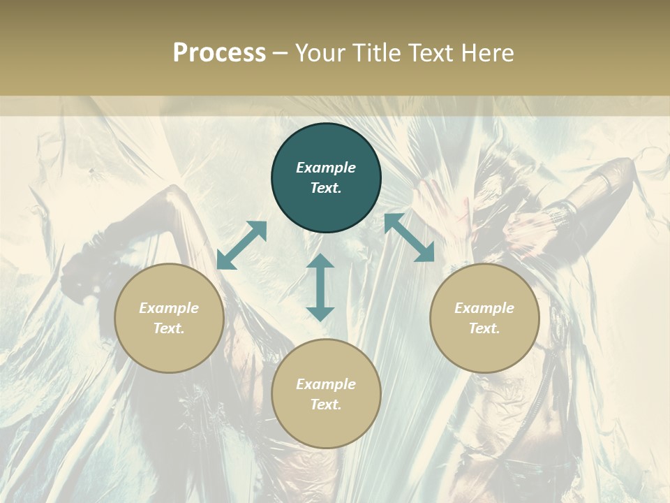 Bikini Disco Body PowerPoint Template