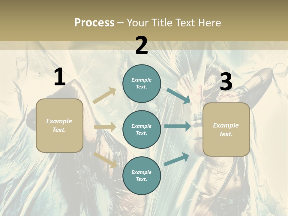 Bikini Disco Body PowerPoint Template